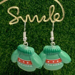 Ugly Sweater, Sweater Earrings, Christmas Earrings, Gift Idea, Holiday Earring